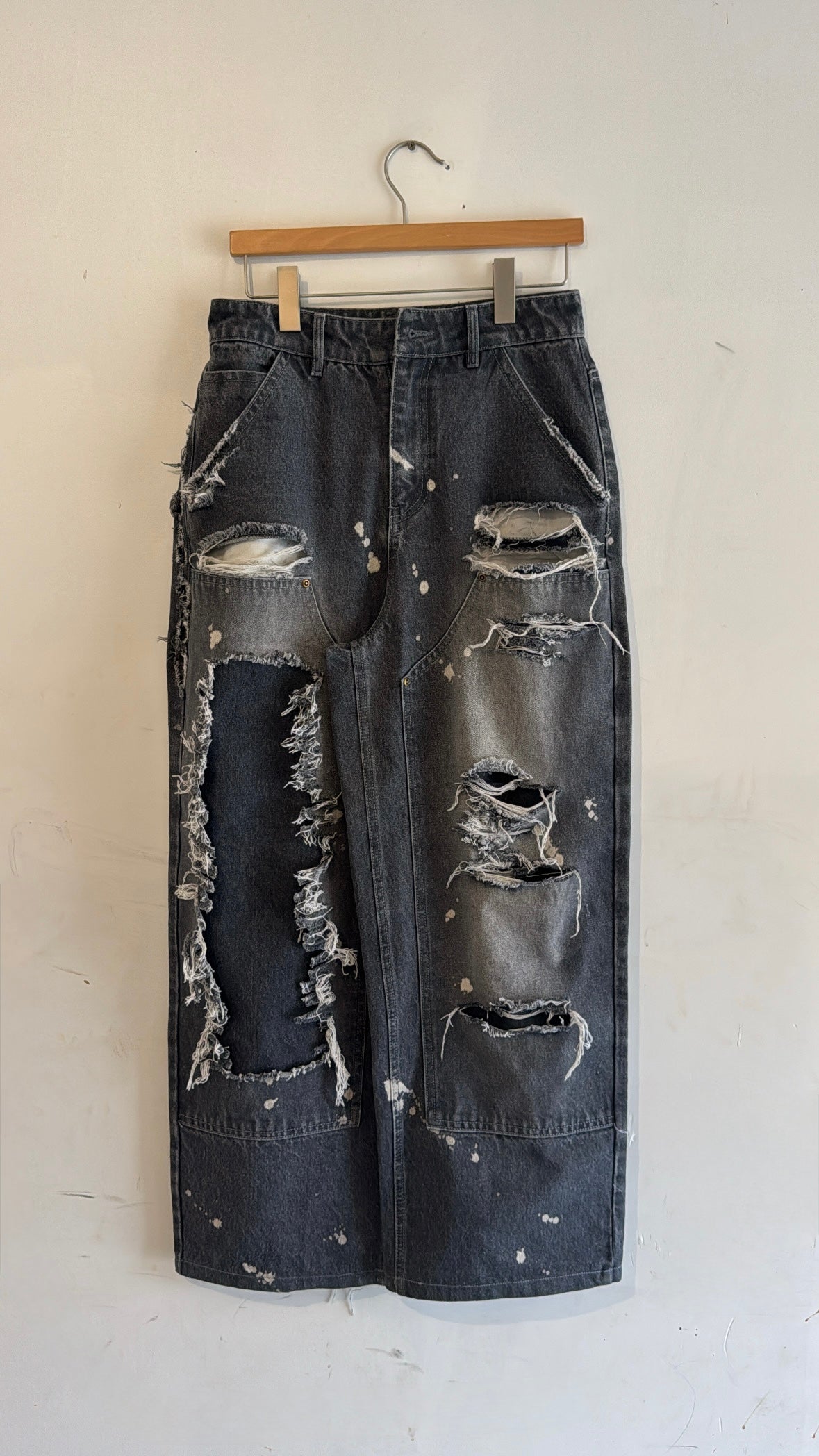 BLACK WORK PANTS